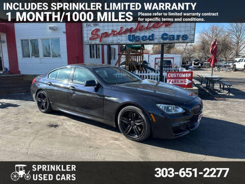 2014 BMW 6 Series for sale at Sprinkler Used Cars in Longmont CO
