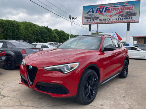 2020 Alfa Romeo Stelvio for sale at ANF AUTO FINANCE in Houston TX