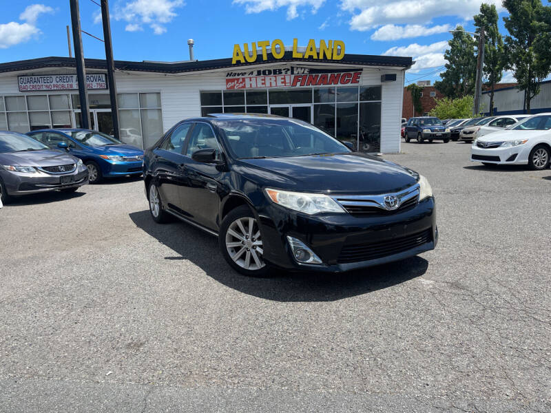 2013 Toyota Camry for sale at Auto Land in Manassas VA
