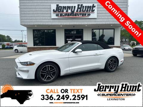 2021 Ford Mustang for sale at Jerry Hunt Supercenter in Lexington NC