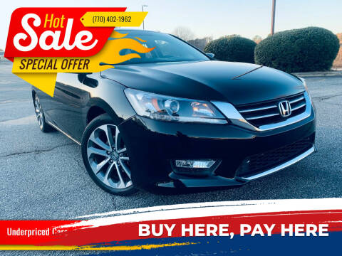 2014 Honda Accord for sale at Underpriced Cars in Marietta GA