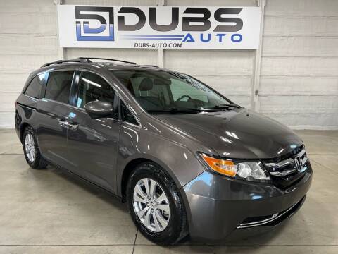 2016 Honda Odyssey for sale at DUBS AUTO LLC in Clearfield UT