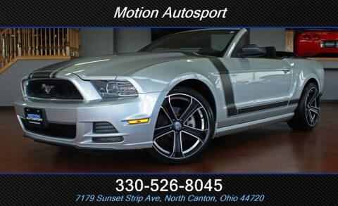 2013 Ford Mustang for sale at Motion Auto Sport in North Canton OH