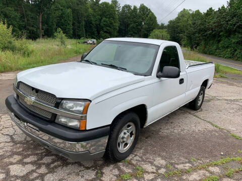 2004 Chevrolet Silverado 1500 for sale at 3C Automotive LLC in Wilkesboro NC