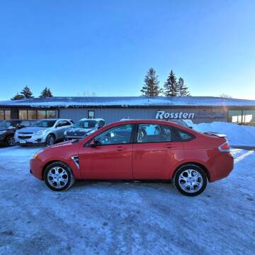 2008 Ford Focus for sale at ROSSTEN AUTO SALES in Grand Forks ND