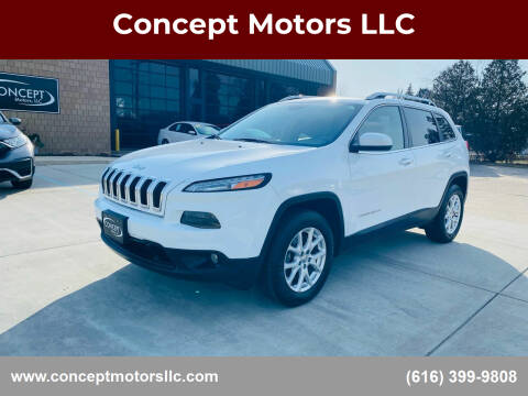 2018 Jeep Cherokee for sale at Concept Motors LLC in Holland MI