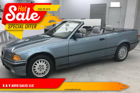 1994 BMW 3 Series for sale at K & V AUTO SALES LLC in Hollywood FL