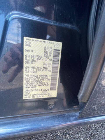 2017 Nissan Frontier