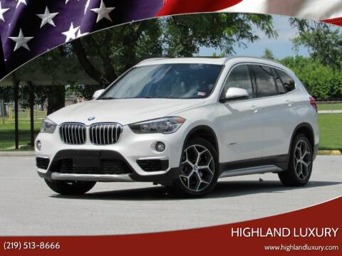 2018 BMW X1 for sale at Highland Luxury in Highland IN