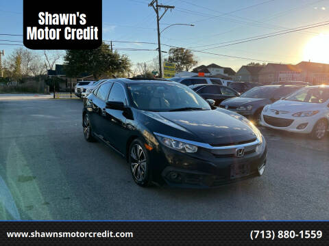 2017 Honda Civic for sale at Shawn's Motor Credit in Houston TX