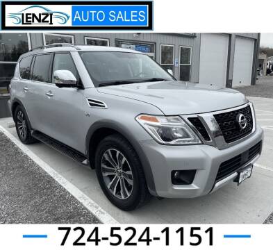 2018 Nissan Armada for sale at LENZI AUTO SALES in Sarver PA