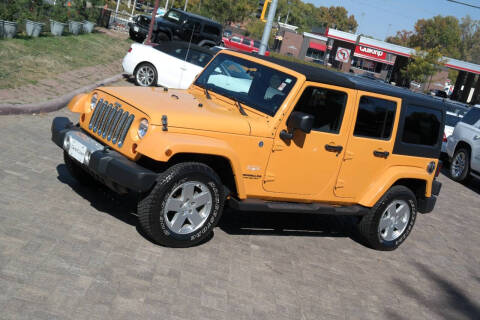 2012 Jeep Wrangler Unlimited for sale at Cars-KC LLC in Overland Park KS