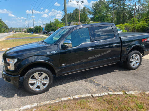 2015 Ford F-150 for sale at TOP OF THE LINE AUTO SALES in Fayetteville NC