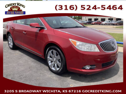 2013 Buick LaCrosse for sale at Credit King Auto Sales in Wichita KS
