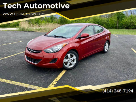 2013 Hyundai Elantra for sale at Tech Automotive in Milwaukee WI