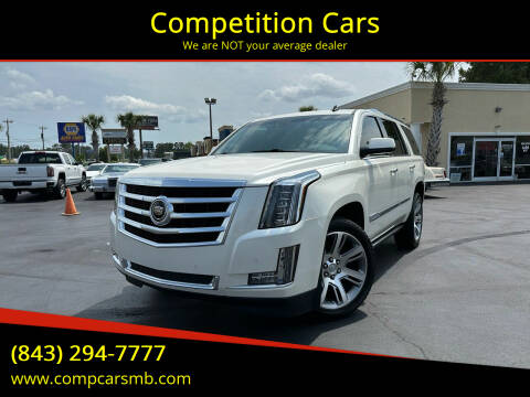 2015 Cadillac Escalade for sale at Competition Cars in Myrtle Beach SC