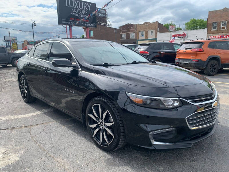 2018 Chevrolet Malibu for sale at Luxury Motors in Detroit MI