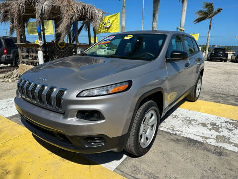 2014 Jeep Cherokee for sale at D&S Auto Sales, Inc in Melbourne FL