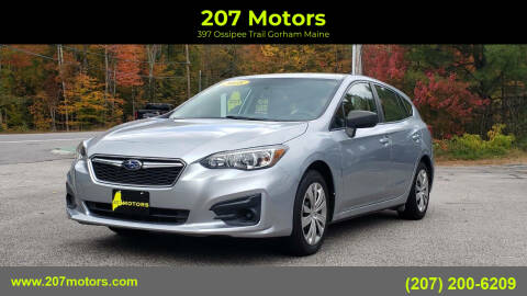 2018 Subaru Impreza for sale at 207 Motors in Gorham ME