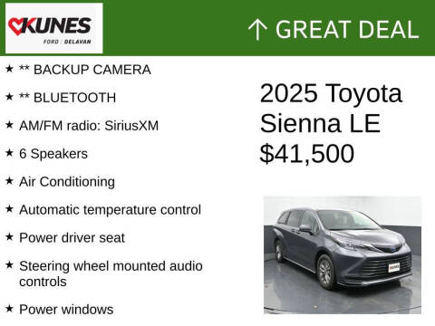 2025 Toyota Sienna LE 8-Passenger