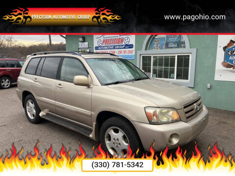 2007 Toyota Highlander for sale at Precision Automotive Group in Youngstown OH