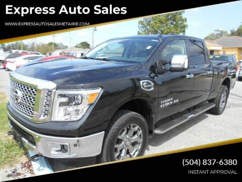 2017 Nissan Titan XD for sale at Express Auto Sales in Metairie LA