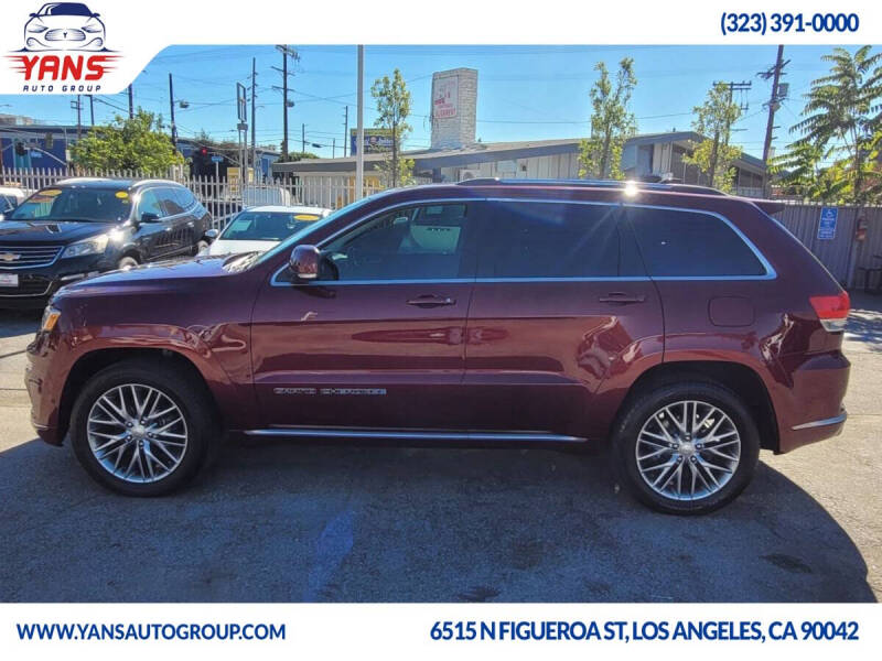 2017 Jeep Grand Cherokee Summit