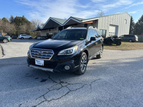 2015 Subaru Outback for sale at Williston Economy Motors in South Burlington VT