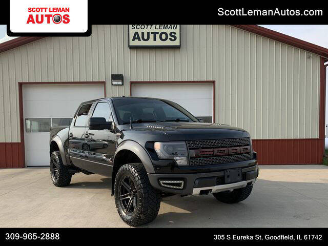 2013 Ford F-150 for sale at SCOTT LEMAN AUTOS in Goodfield IL