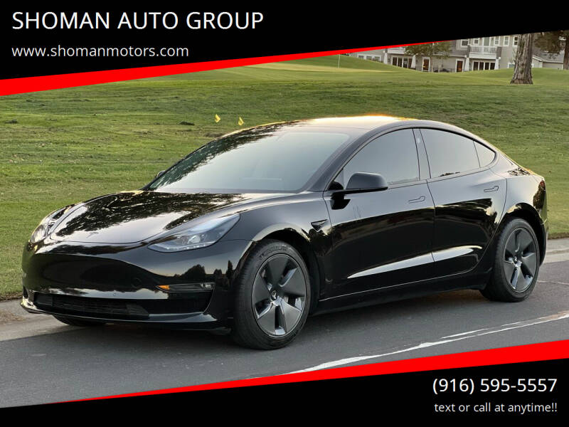 2021 Tesla Model 3 for sale at SHOMAN AUTO GROUP in Davis CA