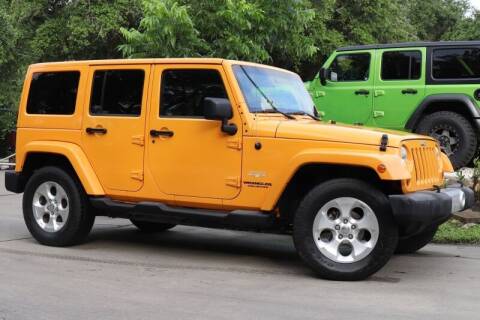 2013 Jeep Wrangler Unlimited for sale at SELECT JEEPS INC in League City TX