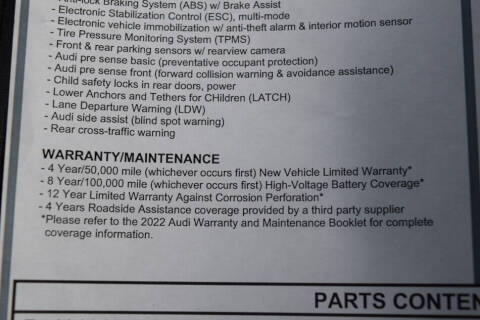 2022 Audi e-tron quattro Premium