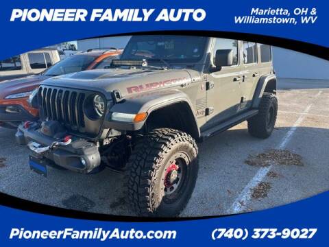 2021 Jeep Wrangler Unlimited for sale at Pioneer Family Preowned Autos of WILLIAMSTOWN in Williamstown WV