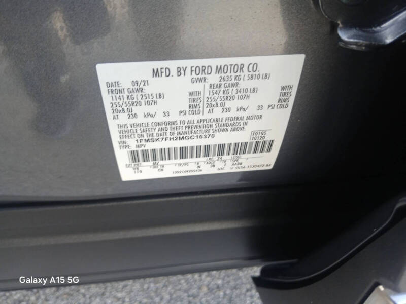 2021 Ford Explorer Limited