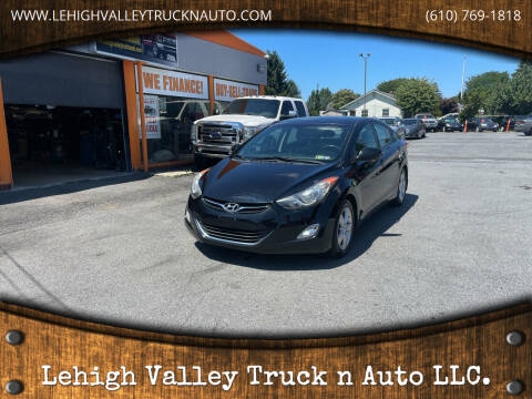 2013 Hyundai Elantra for sale at Lehigh Valley Truck n Auto LLC. in Schnecksville PA