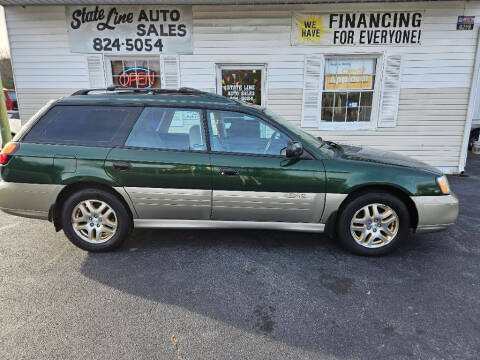 2002 Subaru Outback for sale at STATE LINE AUTO SALES in New Church VA