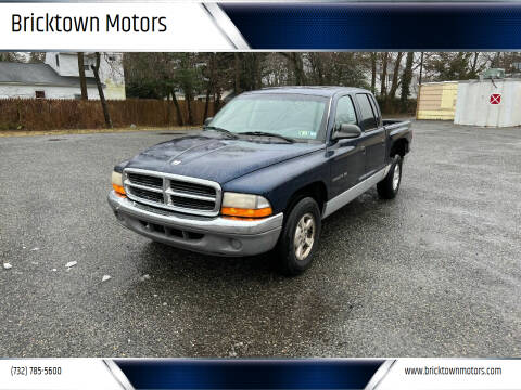 2001 Dodge Dakota for sale at Bricktown Motors in Brick NJ