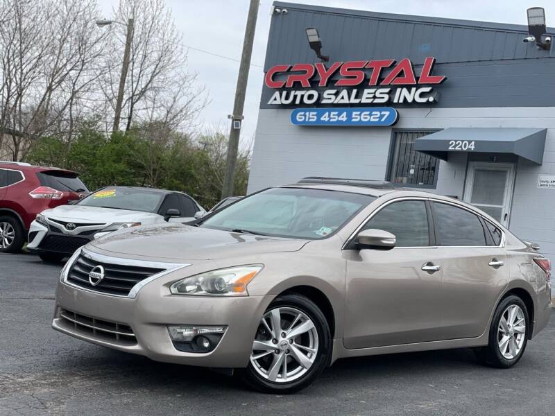 2014 Nissan Altima for sale at Crystal Auto Sales Inc in Nashville TN
