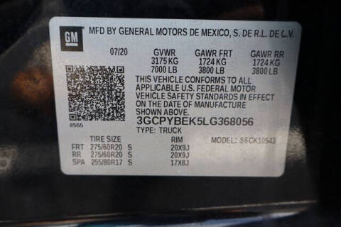 2020 Chevrolet Silverado 1500