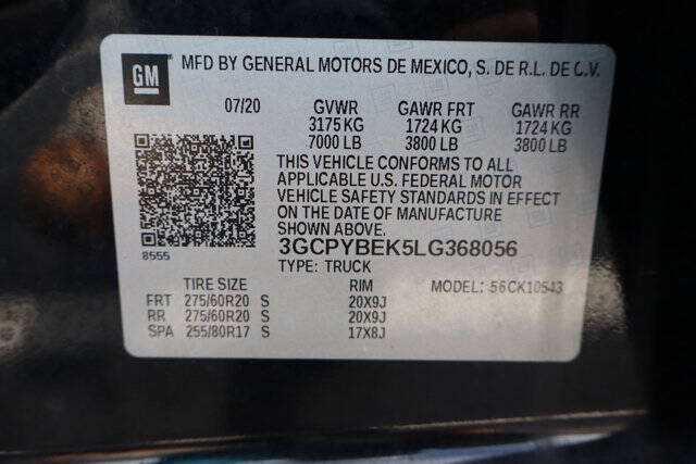 2020 Chevrolet Silverado 1500