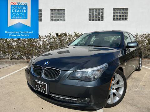 2009 BMW 5 Series for sale at UPTOWN MOTOR CARS in Houston TX