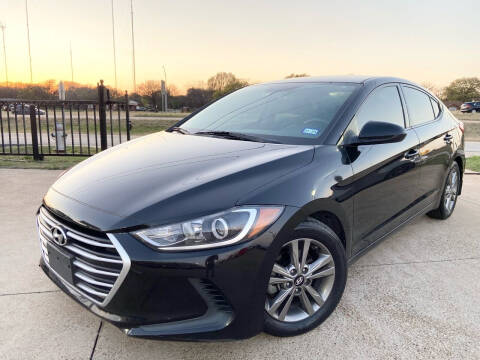 2017 Hyundai Elantra for sale at Texas Luxury Auto in Cedar Hill TX