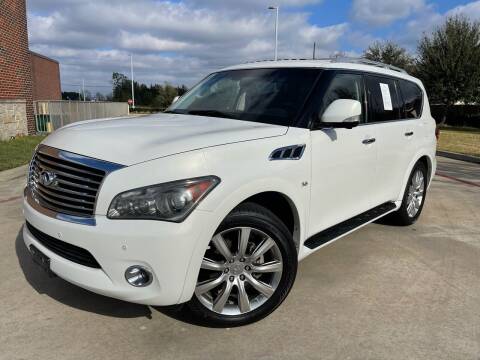 2014 Infiniti QX80 for sale at AUTO DIRECT in Houston TX