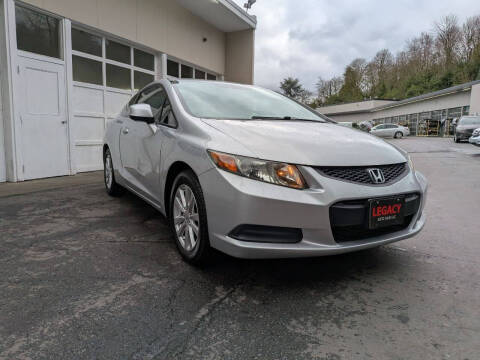2012 Honda Civic for sale at Legacy Auto Sales LLC in Seattle WA