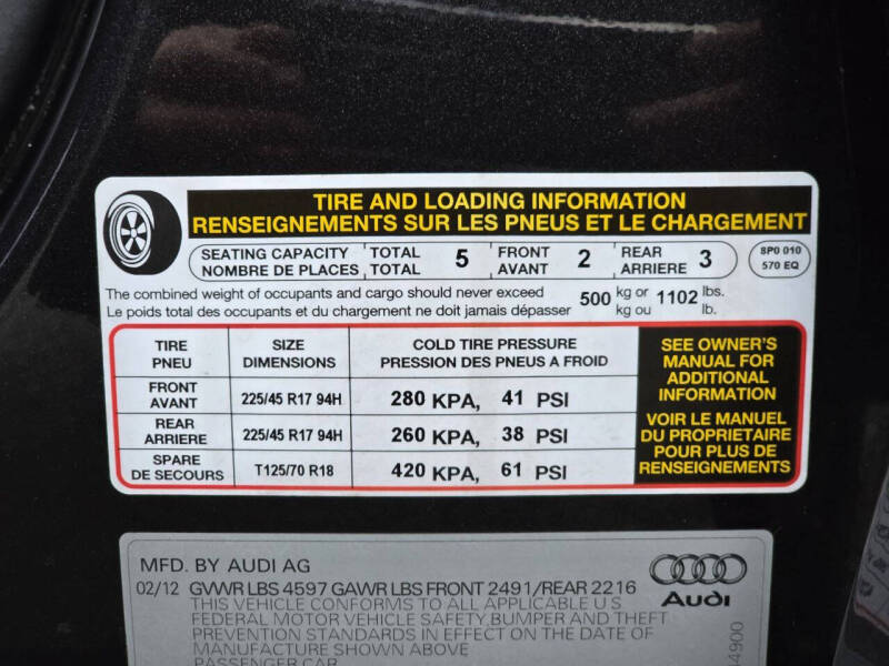 2012 Audi A3 2.0 TDI Premium Plus