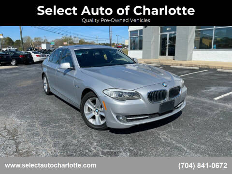 2013 BMW 5 Series for sale at Select Auto of Charlotte in Matthews NC