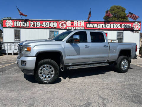 2018 GMC Sierra 2500HD for sale at G Rex Cars & Trucks in El Paso TX