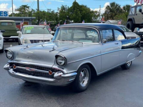 1957 Chevrolet Bel Air for sale at Classic Car Deals in Cadillac MI