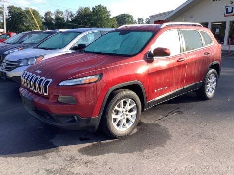 2015 Jeep Cherokee for sale at Motuzas Automotive Inc. in Upton MA