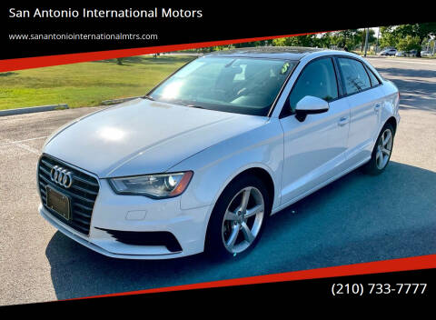 2015 Audi S3 for sale at San Antonio International Motors in San Antonio TX